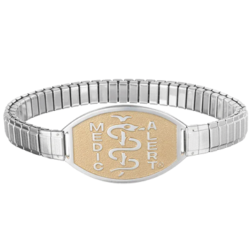 QR Code Stretch Band Medical ID Bracelet, , large image number 2